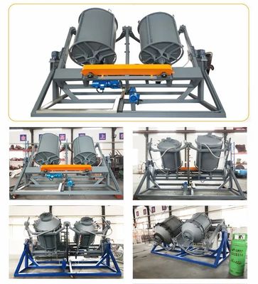 comprare Macchina di stampaggio di Roto in plastica PE raffreddamento dell'aria completamente automatico fabbricazione online