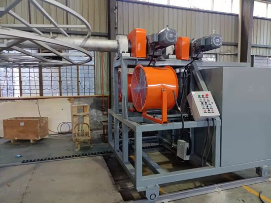 comprare Una macchina di stampaggio a rotazione riscaldata al gas con comando remoto. fabbricazione online