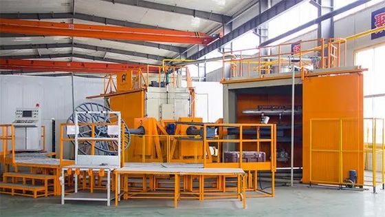 Macchina di stampaggio a rotazione OEM ODM 10-20 cicli all'ora