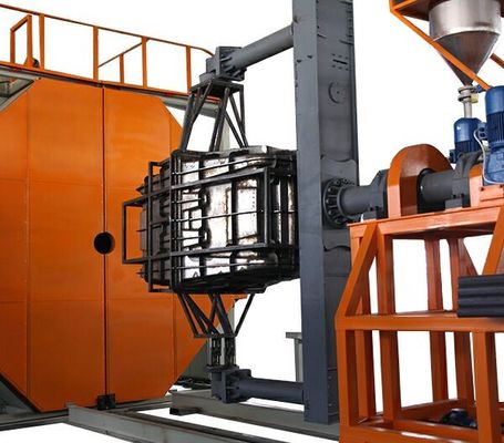10-20 cicli all'ora macchina di stampaggio rotazionale riscaldamento elettrico e progettazione personalizzata