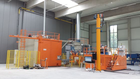 1000-2000 bottiglie all'ora Roto Moulding Machine Auto OEM ODM