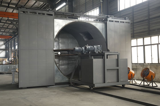 1000 litri Capacità Turretto Rotante Stampatore 380V 50Hz