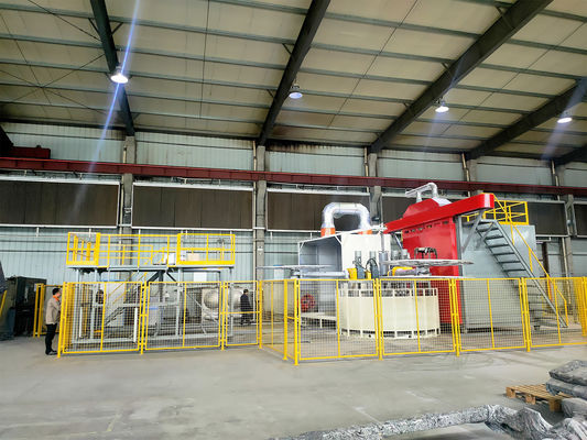 Turretto Roto Mold Machine Ingranaggi Riscaldamento elettrico 30kw Sistema di controllo PLC