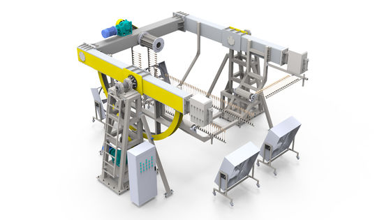 OEM Rotomoulding Acquario per la produzione di macchine velocità di rotazione regolabile