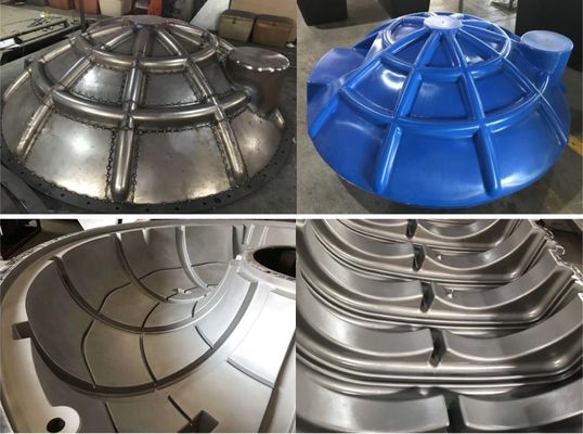 Specializzata muffa rotazionale Leggera muffa di plastica di alta durata finitura lucidata