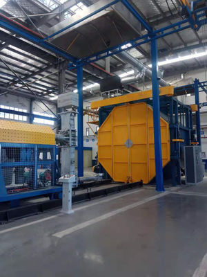 Grandi macchine di stampaggio automatico rotativo in plastica con telecomando