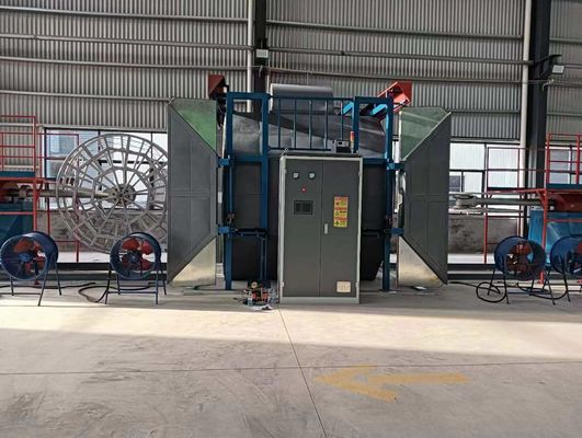 Processo di produzione di macchine di stampaggio rotativo di tipo navetta