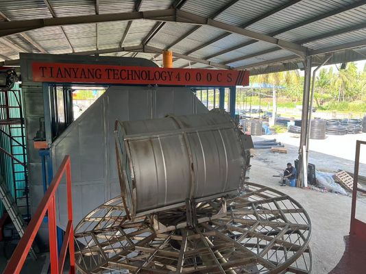 Apparecchiature per lo stampaggio a rotazione Produzione di prodotti di plastica Automatica