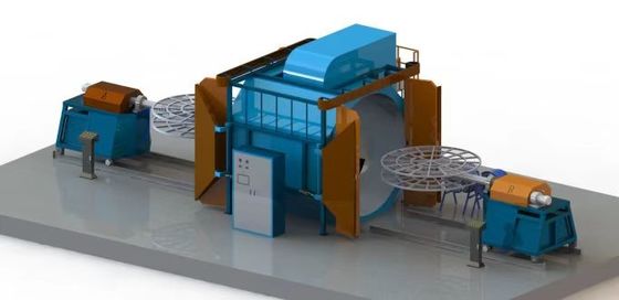 Produzione di prodotti di plastica La macchina di stampaggio rotativo della navetta Alta efficienza