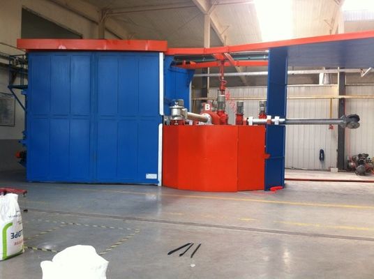 Tipo torre Macchine di stampaggio rotative completamente automatiche PLC controllate da più stazioni