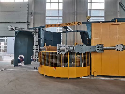 Rapido tre braccio Roto Mold Machine multifunzionale