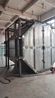Macchina di stampaggio elettrico / a gas rotativo Stampo in alluminio con controllo automatico della temperatura