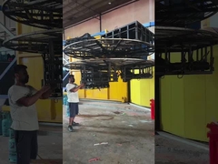 500-1000 litri macchina di stampaggio automatica Roto con rilascio di muffe da soffiare in aria