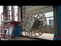 Facile smontaggio e assemblaggio con telecomando wireless sulle macchine di stampaggio Roto